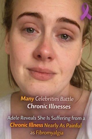 Many Celebrities Battle Chronic Illnesses: Adele Reveals She Is